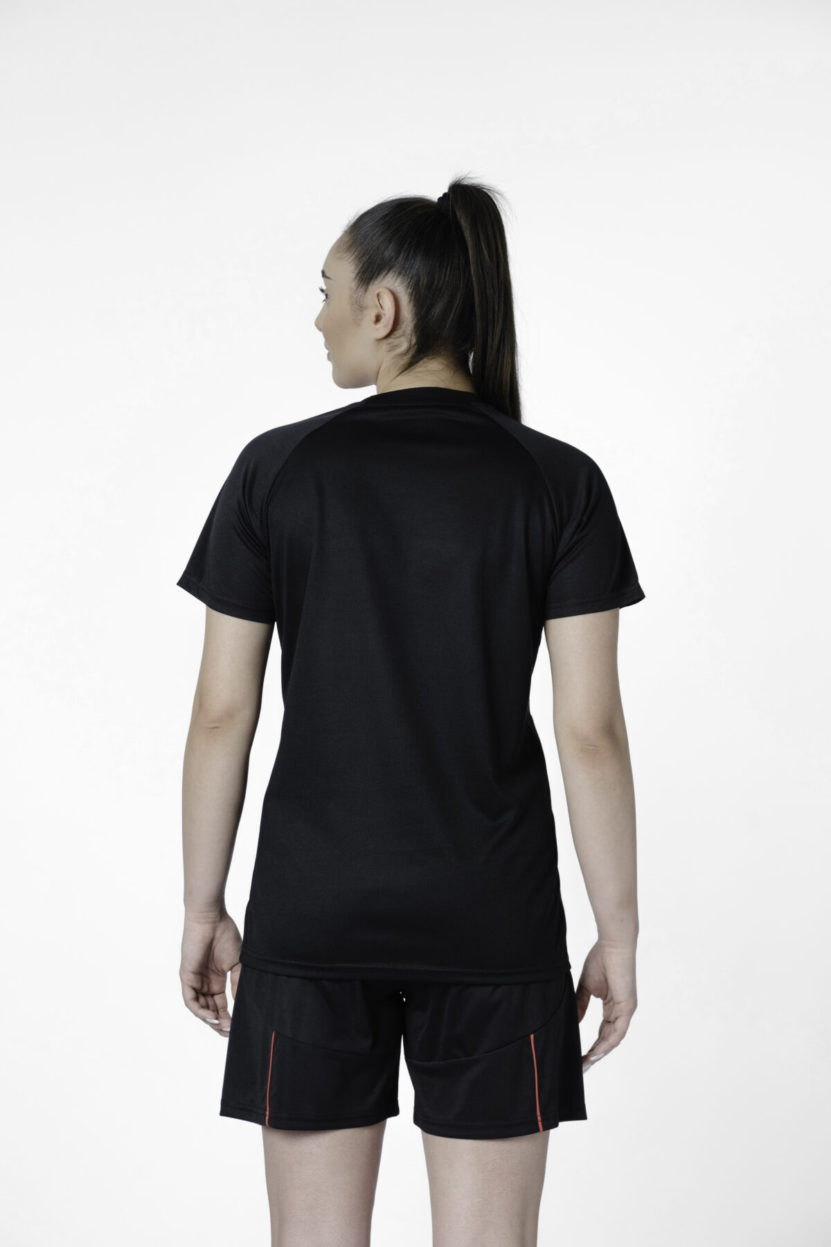 S-cut t-shirt (black/red) - Image 2