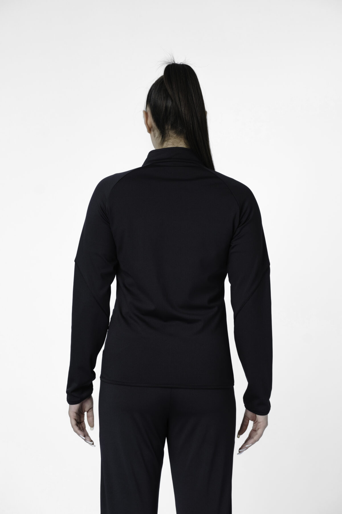 S-cut training tracksuit jacket (black/black) - Image 3