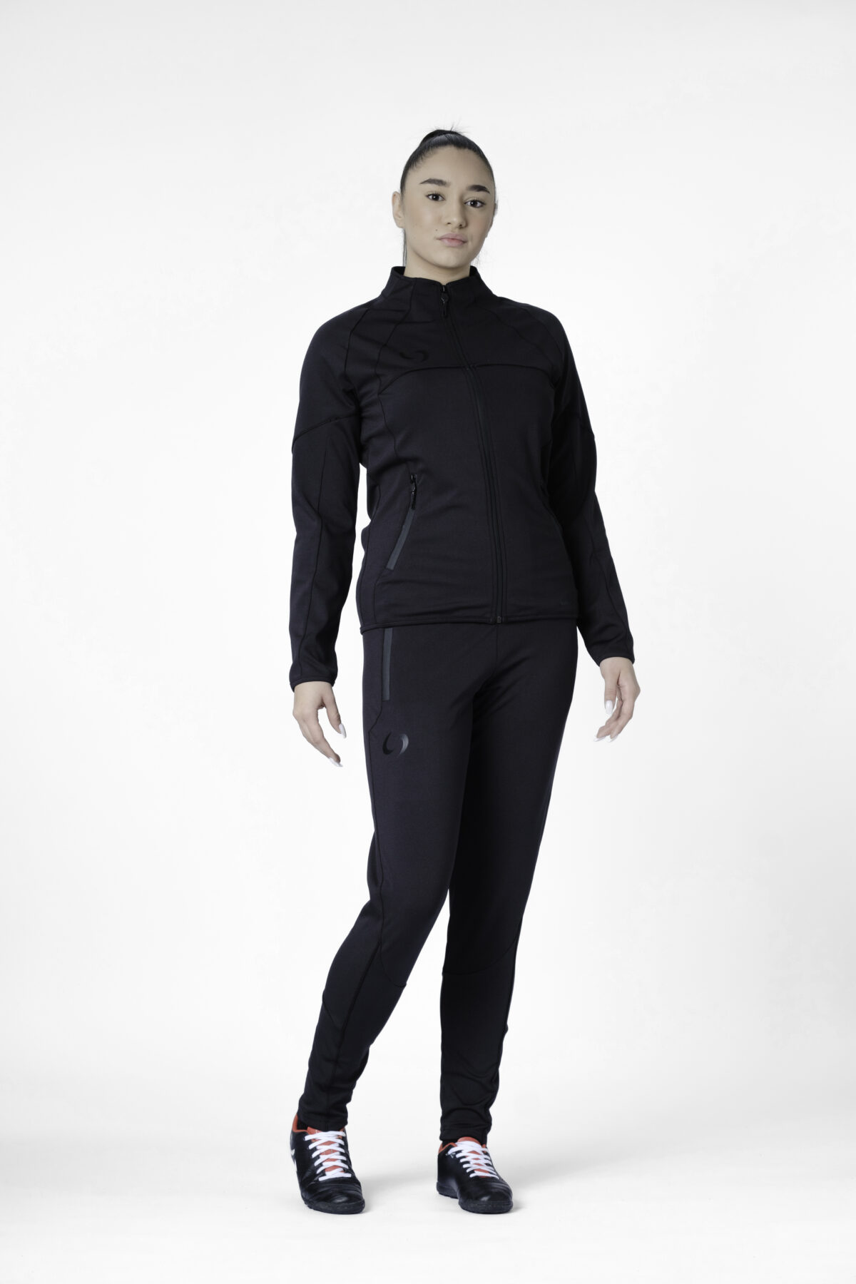 S-cut training tracksuit jacket (black/black) - Image 2